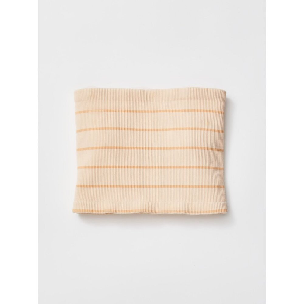 🎉LAST CHANCE🎉 FREE PEOPLE Striped Amelia Bandeau / Almond Cream - Picture 5 of 8